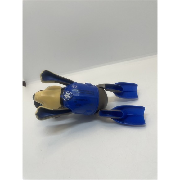Nickelodeon Paw Patrol Chase Paddlin' Pups Swimmer Toy 6.5'Long Wind Up - Picture 7 of 10